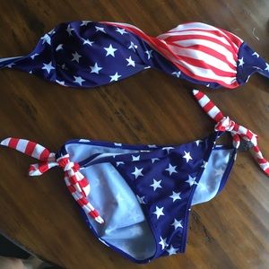 American Flag Bathing Suit